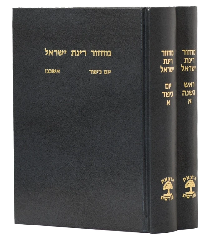 מחזורים רינת ישראל ב' כרכים - נוסח אשכנז | פורמט בינוני