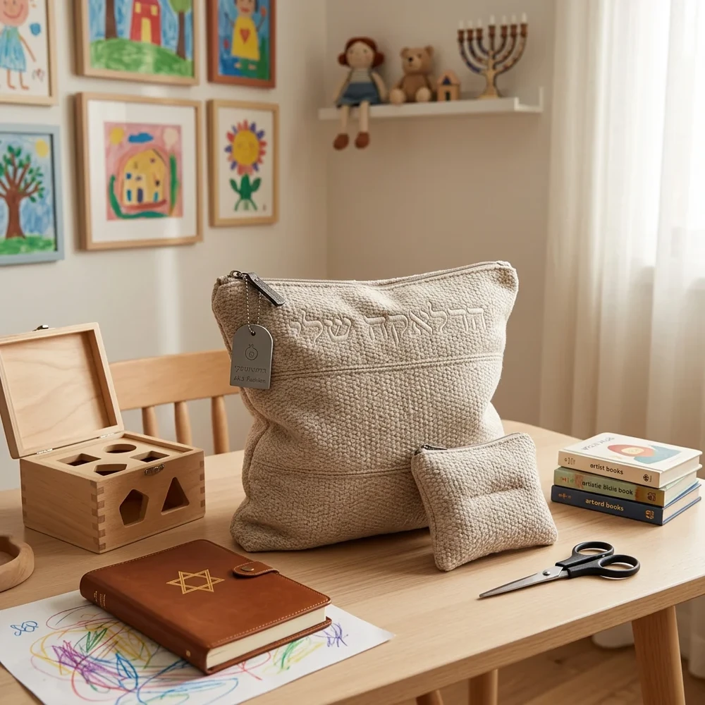 סט חלאקה טקסי לבן-כסף