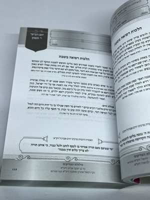 תפארת ההלכה לשנת התשפד