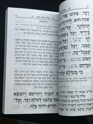 סידור כונת הלב לימות החול