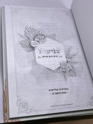 צניעות הרב רונן חזיזה
