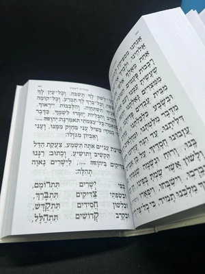 סידור שעריו בתודה נוסח עמ