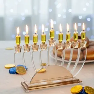 חנוכייה קריסטל מהודרת
