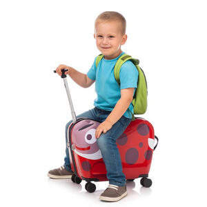 מזוודת ילדים צבעונית ומעוצבת מבית Marshmelo דגם Yellow Bee