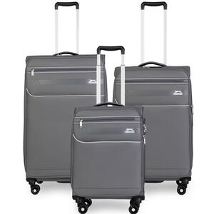 סט 3 מזוודות בד פרמיום קלות במיוחד דגם B-lite II מבית חברת היוקרה Slazenger