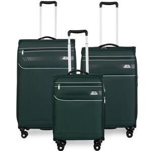 סט 3 מזוודות בד פרמיום קלות במיוחד דגם B-lite II מבית חברת היוקרה Slazenger