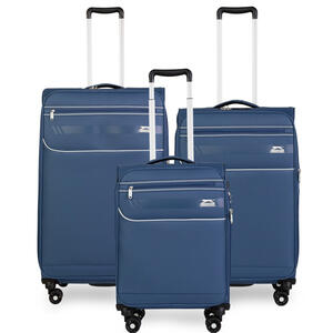 סט 3 מזוודות בד פרמיום קלות במיוחד דגם B-lite II מבית חברת היוקרה Slazenger