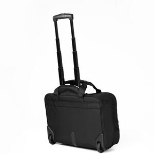 מזוודת טרולי עסקים 2 גלגלים עם תא לללפטופ LAPTOP CASE  מבית המותג SLAZENGER סדרת OXFORD