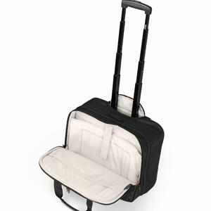 מזוודת טרולי עסקים 2 גלגלים עם תא לללפטופ LAPTOP CASE  מבית המותג SLAZENGER סדרת OXFORD