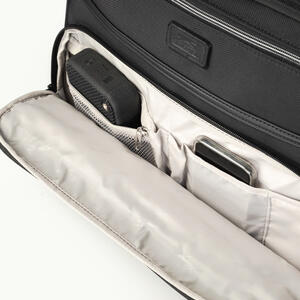 מזוודת טרולי עסקים 2 גלגלים עם תא לללפטופ LAPTOP CASE  מבית המותג SLAZENGER סדרת OXFORD