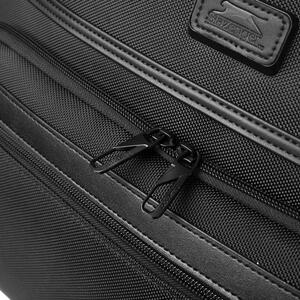 מזוודת טרולי עסקים 2 גלגלים עם תא לללפטופ LAPTOP CASE  מבית המותג SLAZENGER סדרת OXFORD