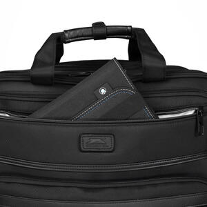 מזוודת טרולי עסקים 2 גלגלים עם תא לללפטופ LAPTOP CASE  מבית המותג SLAZENGER סדרת OXFORD