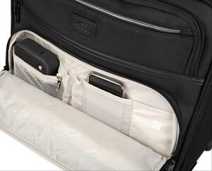 מזוודת טרולי עסקים עם תא לללפטופ LAPTOP CASE  מבית המותג SLAZENGER סדרת OXFORD