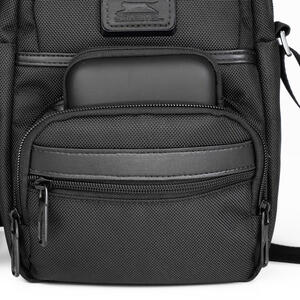 תיק צד פונקציונלי איכותי דגם OXFORD מבית המותג היוקרתי SLAZENGER