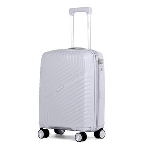 מזוודה עליה למטוס טרולי קשיחה מתרחבת ובלתי שבירה ''20 דגם STAMFORD מבית המותג היוקרתי POLO CLUB