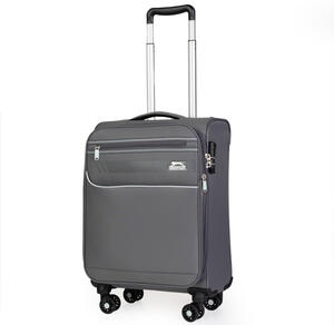 מזוודת עליה למטוס טרולי "19 בד פרמיום קלה ומתרחבת דגם B-lite II מבית חברת היוקרה Slazenger