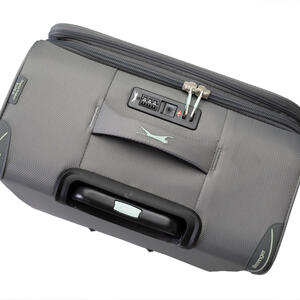 מזוודת עליה למטוס טרולי "19 בד פרמיום קלה ומתרחבת דגם B-lite II מבית חברת היוקרה Slazenger