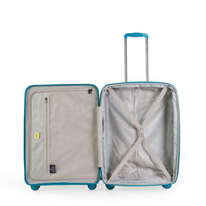 מזוודה גדולה "28 קשיחה 100% פוליפרופילן אחריות נגד שבר מבית המותג האנגלי SLAZENGER דגם SPIRIT