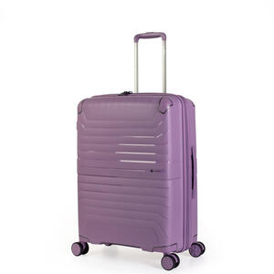 מזוודה בינונית "24 קשיחה 100% פוליפרופילן אחריות נגד שבר מבית המותג האנגלי SLAZENGER דגם SPIRIT