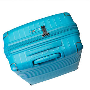 מזוודה בינונית "24 קשיחה 100% פוליפרופילן אחריות נגד שבר מבית המותג האנגלי SLAZENGER דגם SPIRIT