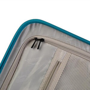 מזוודה טרולי "20 עליה למטוס קשיחה 100% פוליפרופילן אחריות נגד שבר מבית המותג האנגלי SLAZENGER דגם SPIRIT