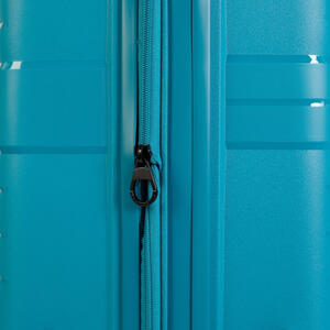 מזוודה טרולי "20 עליה למטוס קשיחה 100% פוליפרופילן אחריות נגד שבר מבית המותג האנגלי SLAZENGER דגם SPIRIT