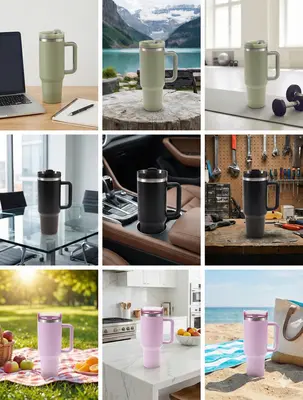 כוס טרמית פרימיום עם חריטה אישית 🔥✨