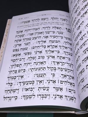 ספר תהילים בינת הלב עם תפילות