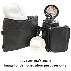 תיק תפ טרמי דמוי עור גוון ירוק זית איכותי לאחסון ת