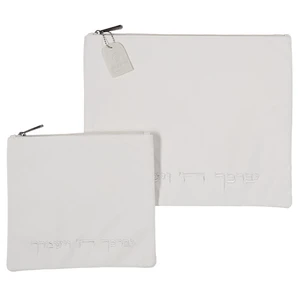 סט טלית תפילין בד קטיפה משי עם ״יברכך״ | 36X29 ס״מ