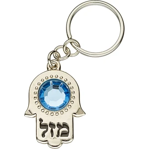 מחזיק חמסה מתכת בגימור ניקל | 3.5 ס״מ
