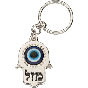 מחזיק חמסה מניקל בצבע כסף | 3.5 ס״מ