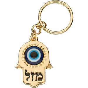מחזיק חמסה מתכת בגימור זהב | 3.5 ס״מ