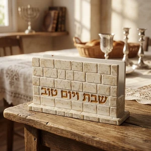 מעמד לגפרורים מפולימר בגוון בז׳ | 13 ס״מ