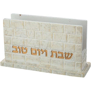 מעמד לגפרורים מפולימר בגוון בז׳ | 13 ס״מ