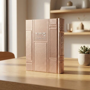 סידור לבת ישראל בכריכת דמוי עור ורוד | 17.5 ס״מ