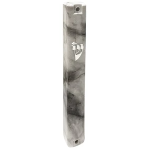 מזוזת פלסטיק בגימור שיש אפור | 12
