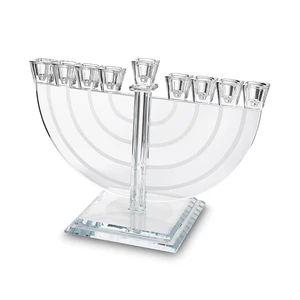 חנוכייה קריסטל מהודרת | 22X30 ס״מ
