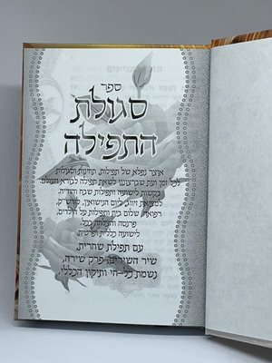 ספר סגולת התפילה