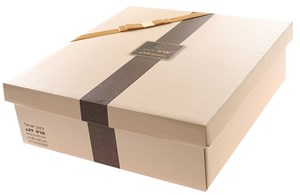 חנוכיה קריסטל מהודרת צבעונית 31X12 ס"מ