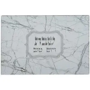 מגש חלה זכוכית עבה בלתי שבירה 25X37 ס”מ