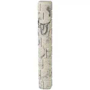 מזוזה פולימר בטון כותל 15 ס”מ – שיש לבן