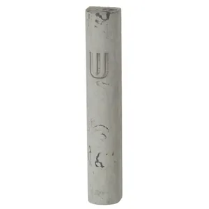 מזוזה סמנט 15 ס”מ מהודרת – אפור בהיר