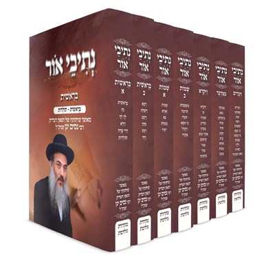 נתיבי אור על התורה ז' כרכים | הרב ניסים יגן