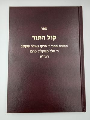 קול התור | הלל ריבלין משקלוב