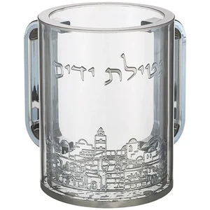 נטלה פרספקס מהודרת שקופה עם אותיות בולטות 13 ס