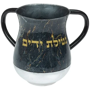 נטלה מהודרת קלה מאלומיניום בגוון שיש עם הדפסה 13ס