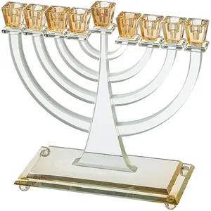 חנוכייה קריסטל מהודרת