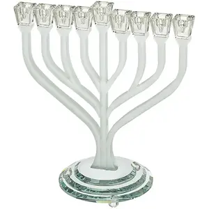 חנוכייה קריסטל מהודרת
