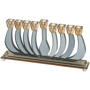 חנוכייה קריסטל מהודרת